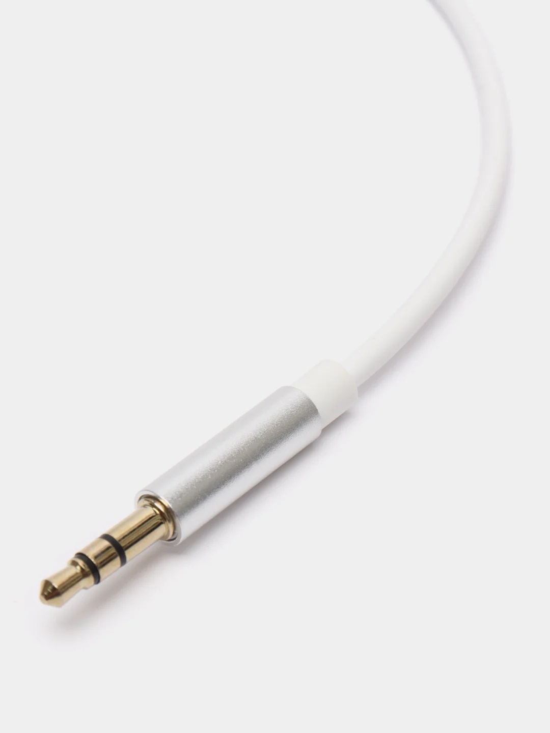 Белый aux переходник для айфона Aux/Lightning / Кабель аукс в машину Jack 3.5mm для Apple iPhone