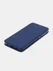 Синий чехол-книжка для Samsung Galaxy A04 (Самсунг Галакси А04)
