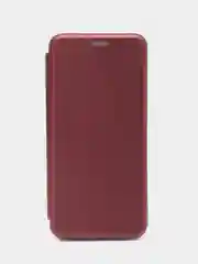 Багровый чехол-книжка Xiaomi Poco M5 / Poco M4 5G  (Поко М5)