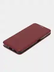 Багровый чехол-книжка Xiaomi Poco M5 / Poco M4 5G  (Поко М5)