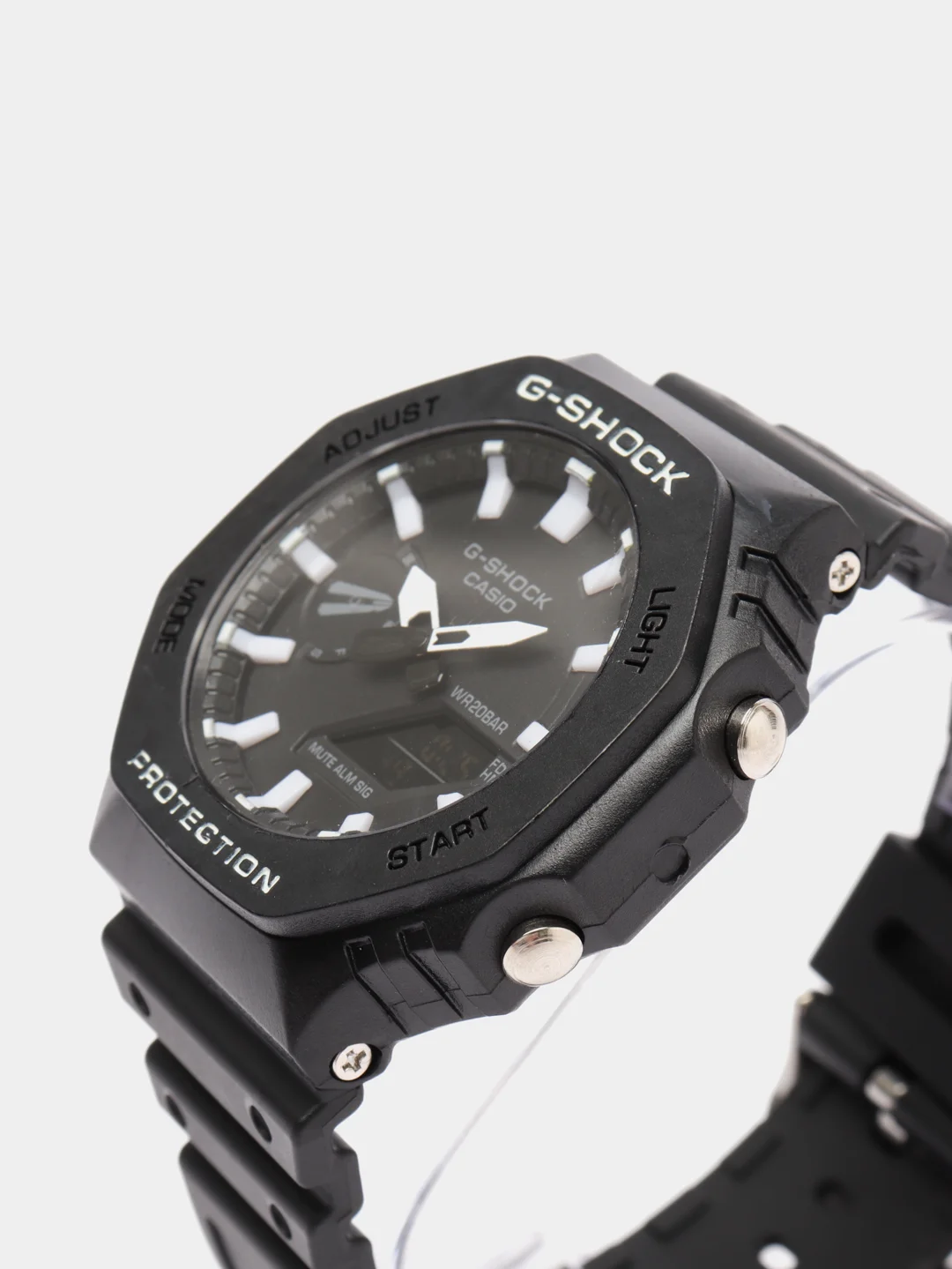 Черный наручные военные часы G-Shock, электронные, мужские