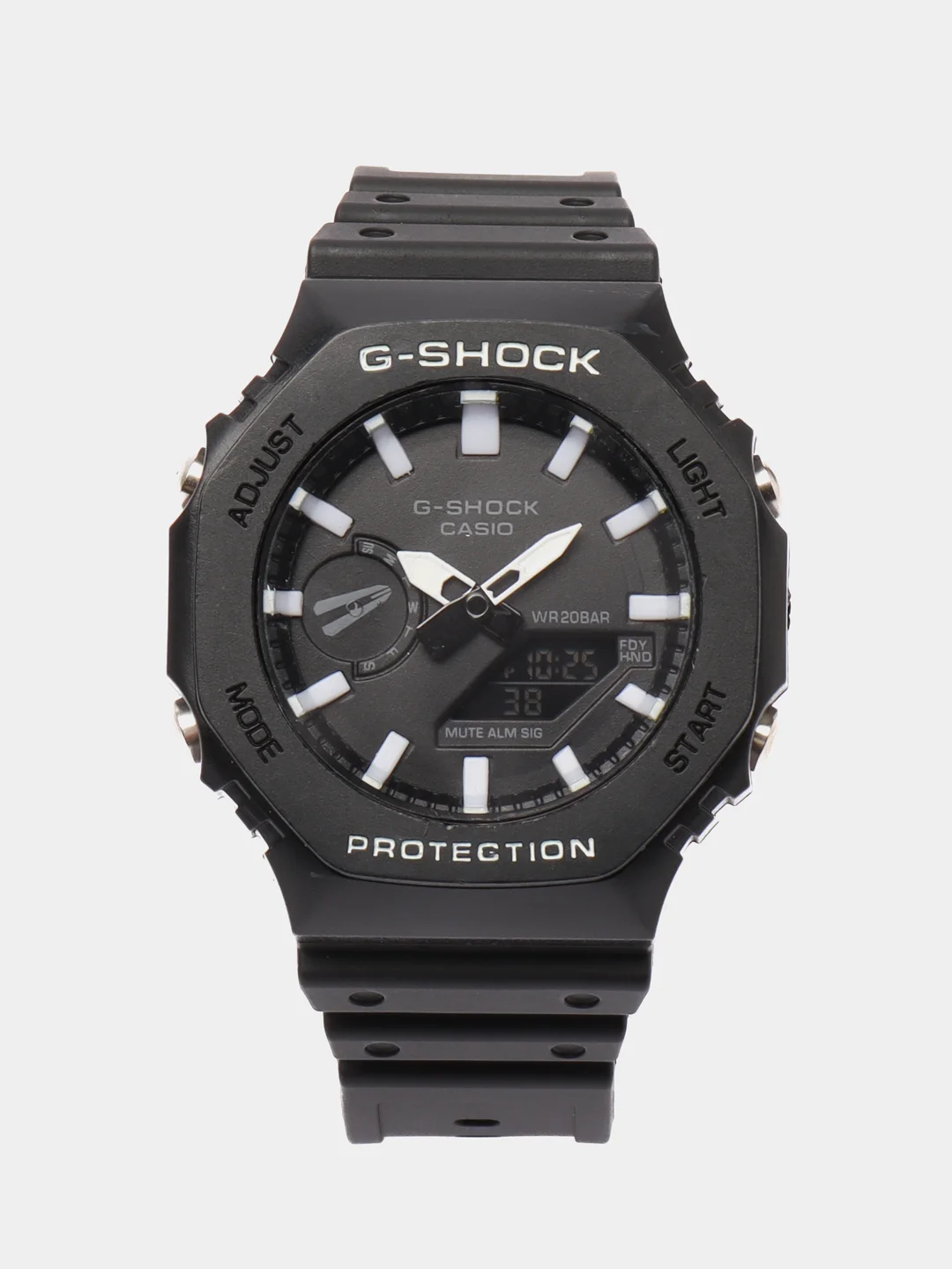 Черный наручные военные часы G-Shock, электронные, мужские