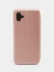 Розовый чехол-книжка для Samsung Galaxy A04 (Самсунг Галакси А04)