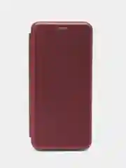 Багровый чехол-книжка для Samsung Galaxy A04 (Самсунг Галакси А04)