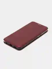 Багровый чехол-книжка для Samsung Galaxy A04 (Самсунг Галакси А04)