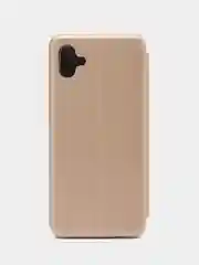 Золотой чехол-книжка для Samsung Galaxy A04 (Самсунг Галакси А04)