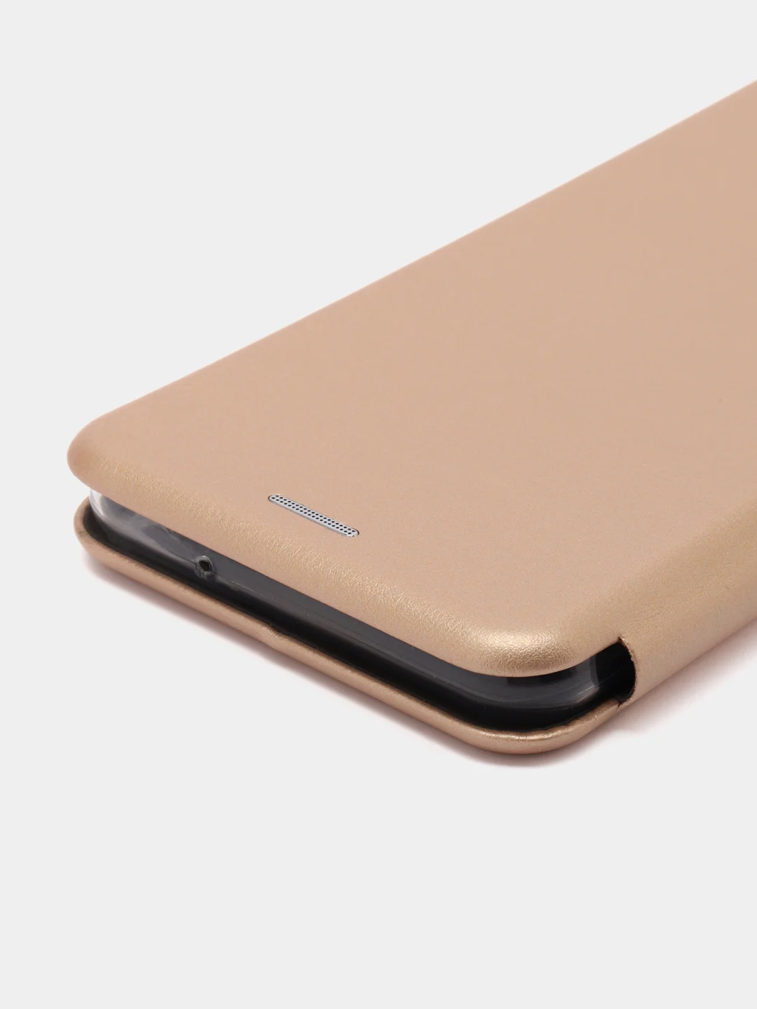 Золотой чехол-книжка для Samsung Galaxy A04 (Самсунг Галакси А04)