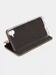 Золотой чехол-книжка для Samsung Galaxy A04 (Самсунг Галакси А04)