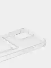 Прозрачный чехол для iPhone X, XS, XR, 11, 12, 13, 14 Pro Max/mini, с карманом для карт, силиконовый