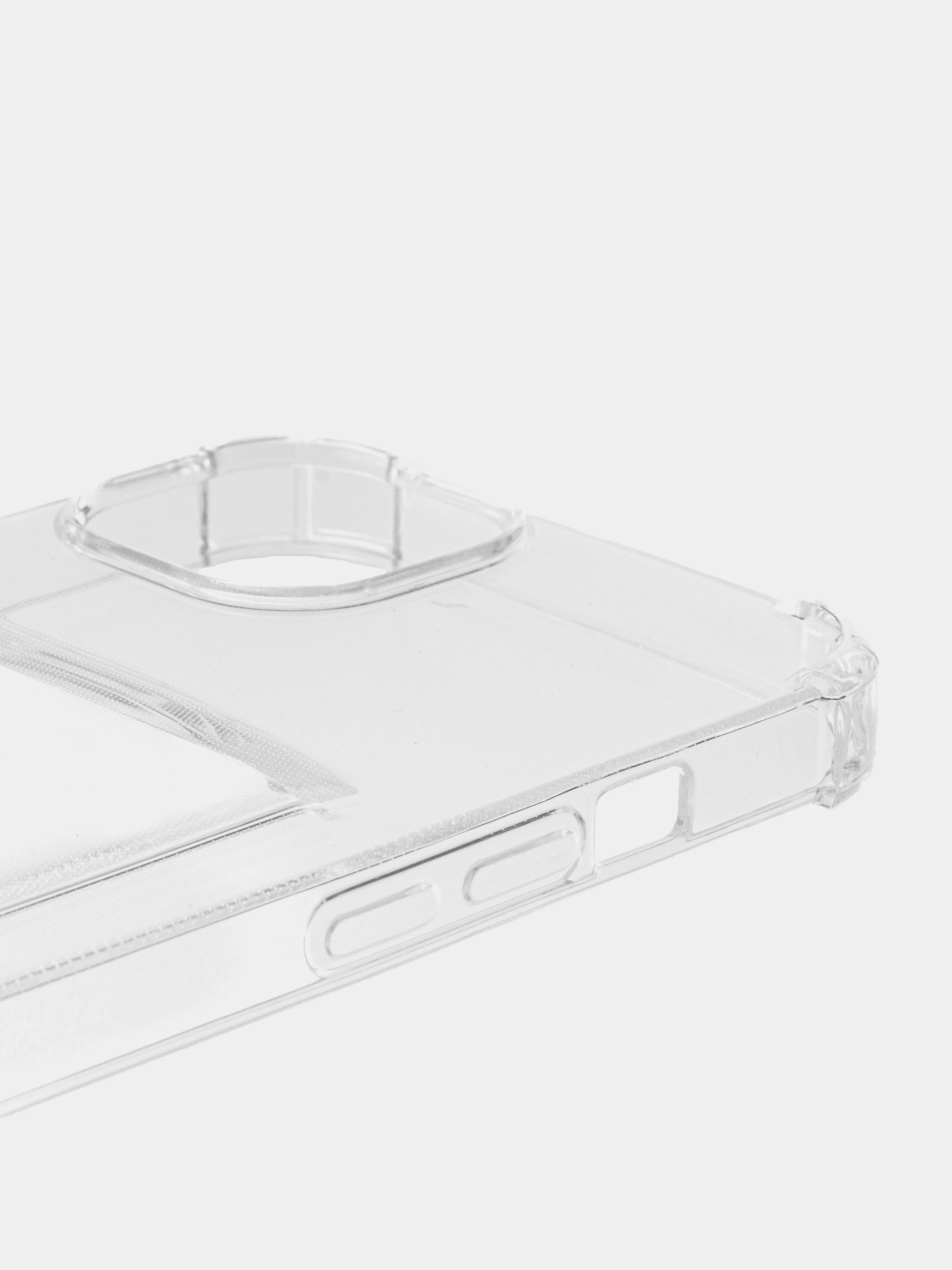 Прозрачный чехол для iPhone X, XS, XR, 11, 12, 13, 14 Pro Max/mini, с карманом для карт, силиконовый