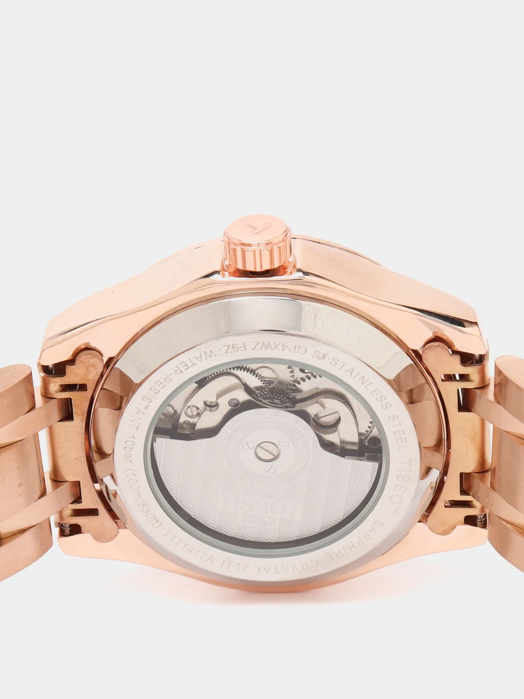 Золотой часы механические Tissot
