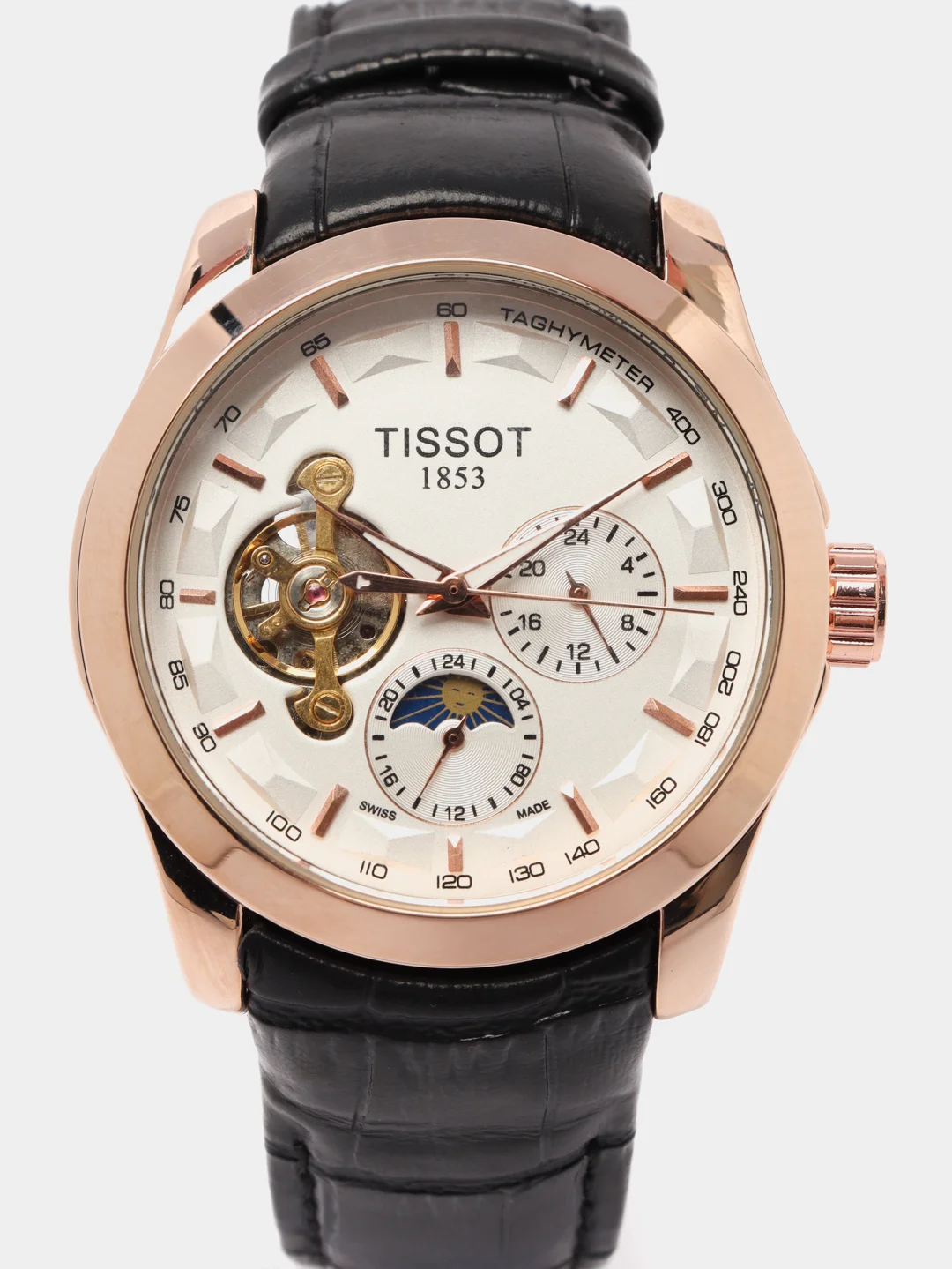 Коралловый меланж часы механические Tissot