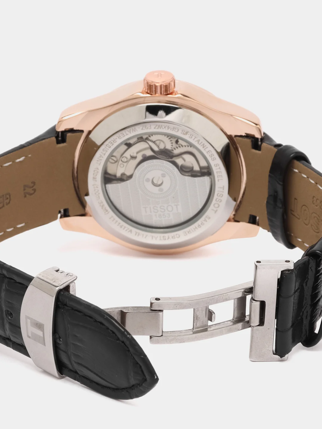 Коралловый меланж часы механические Tissot