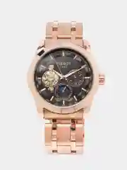 Черный часы механические Tissot