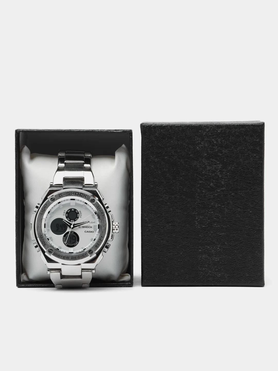 Белый часы мужские G-Shock, стальные