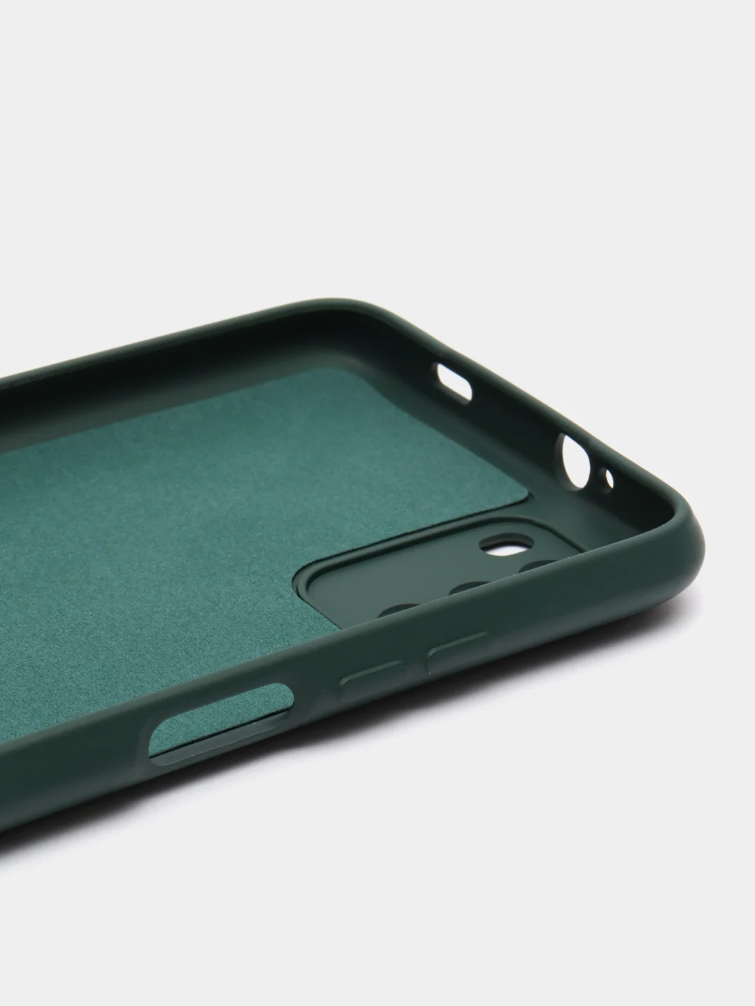 Тёмно-зелёный чехол силиконовый для Xiaomi Poco M3,Сяоми Поко М3 Silicone Cover