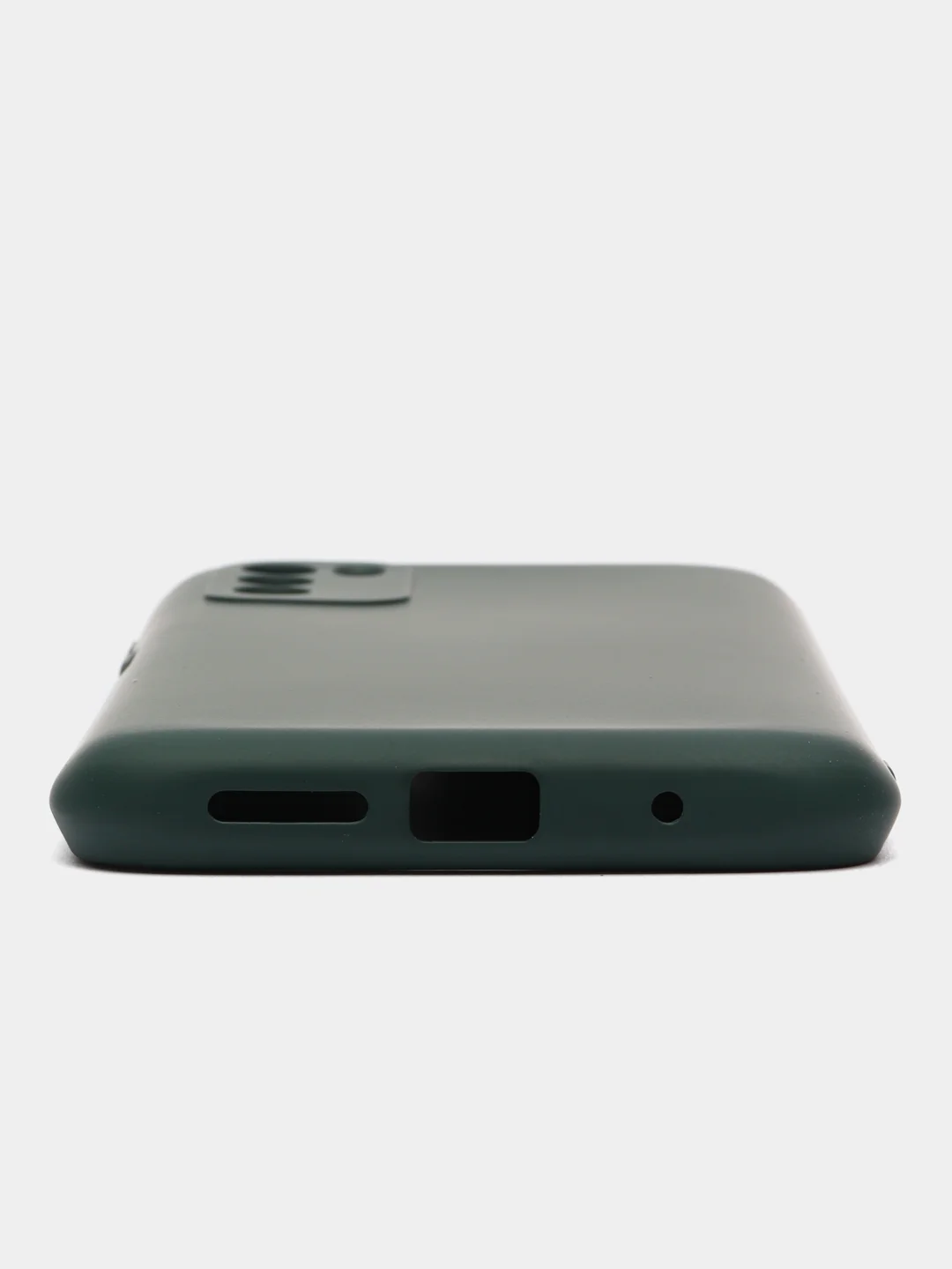 Тёмно-зелёный чехол силиконовый для Xiaomi Poco M3,Сяоми Поко М3 Silicone Cover