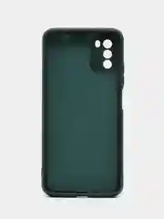 Тёмно-зелёный чехол силиконовый для Xiaomi Poco M3,Сяоми Поко М3 Silicone Cover