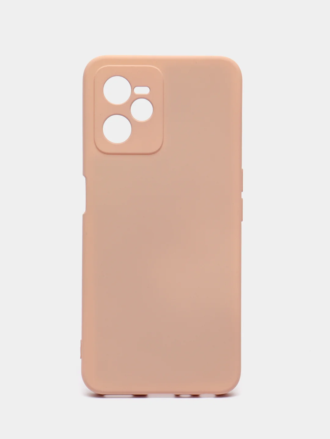 Бежевый чехол силиконовый для Realme C35 / Реалми С35 Silicone Cover