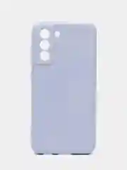 Сиреневый чехол силиконовый Silicone Cover для Samsung Galaxy S21 FE, Самсунг Галакси С21 ФЕ