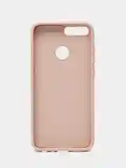 Бежевый чехол силиконовый Silicone Cover для Huawei Honor 9 Lite, Хуавей Хонор 9 Лайт