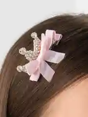 Конфетный заколка для волос Корона со стразами
