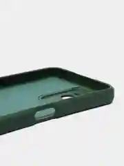 Тёмно-зелёный чехол силиконовый для Realme C35 / Реалми С35 Silicone Cover