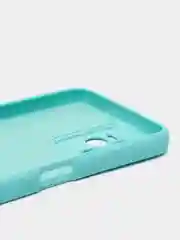 Бирюзовый чехол силиконовый для Realme C35 / Реалми С35 Silicone Cover