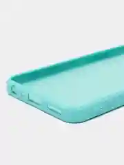 Бирюзовый чехол силиконовый для Realme C35 / Реалми С35 Silicone Cover