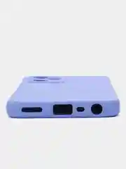 Лавандовый чехол силиконовый для Realme C35 / Реалми С35 Silicone Cover