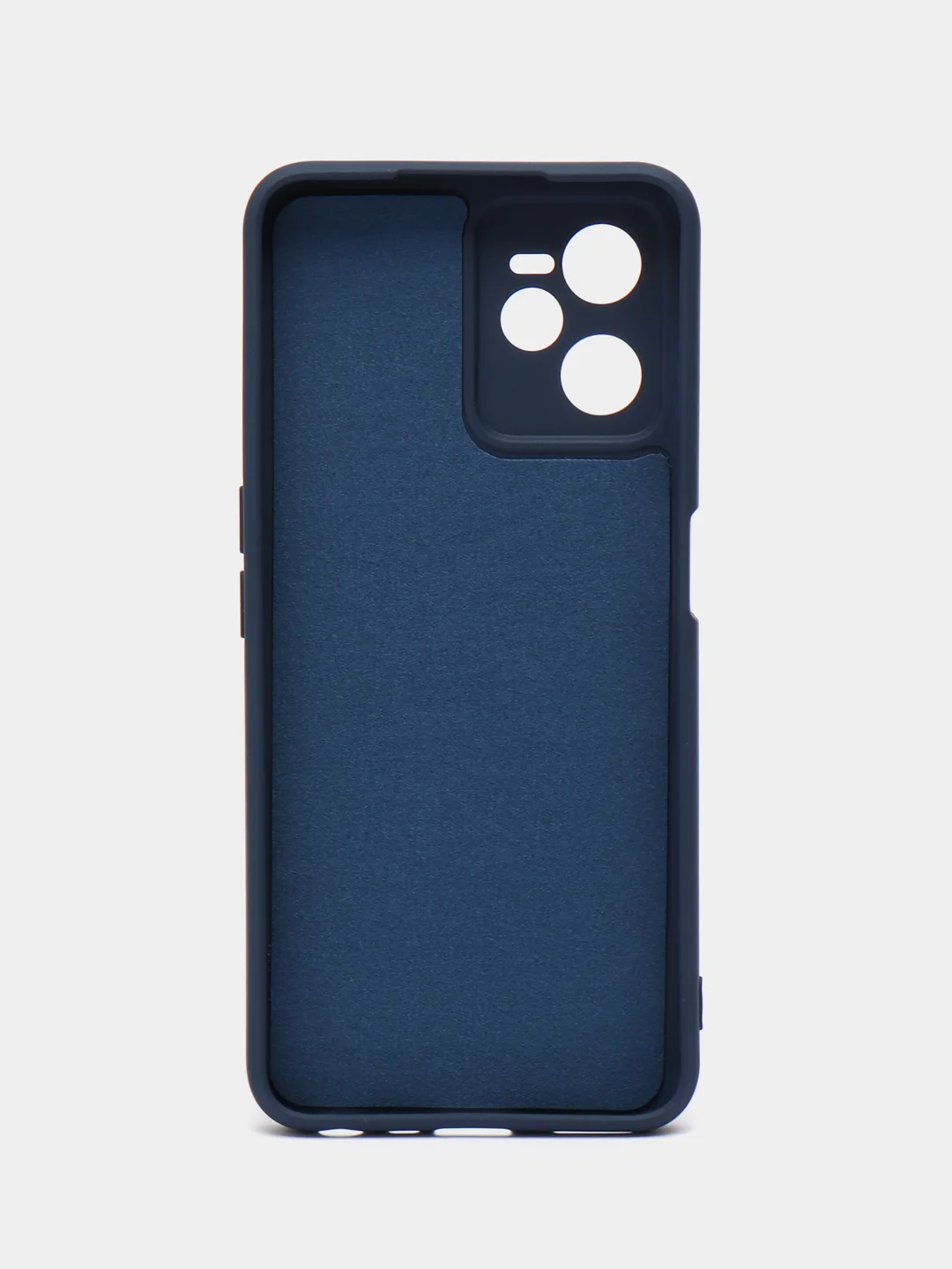 Темно-синий чехол силиконовый для Realme C35 / Реалми С35 Silicone Cover