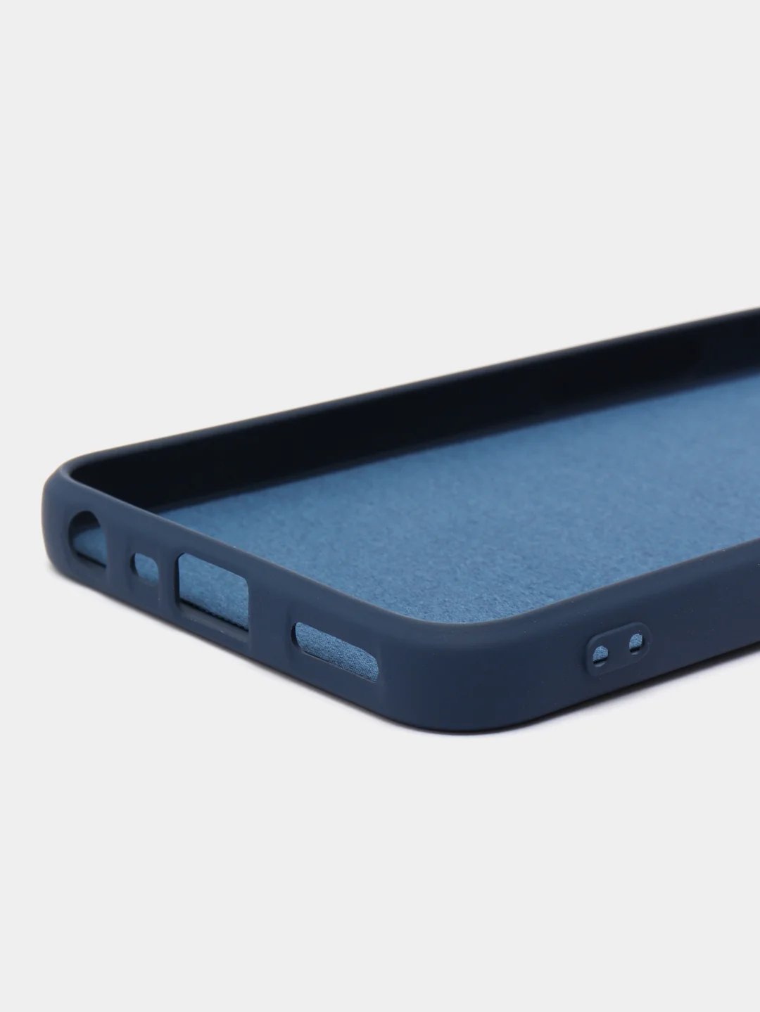 Темно-синий чехол силиконовый для Realme C35 / Реалми С35 Silicone Cover