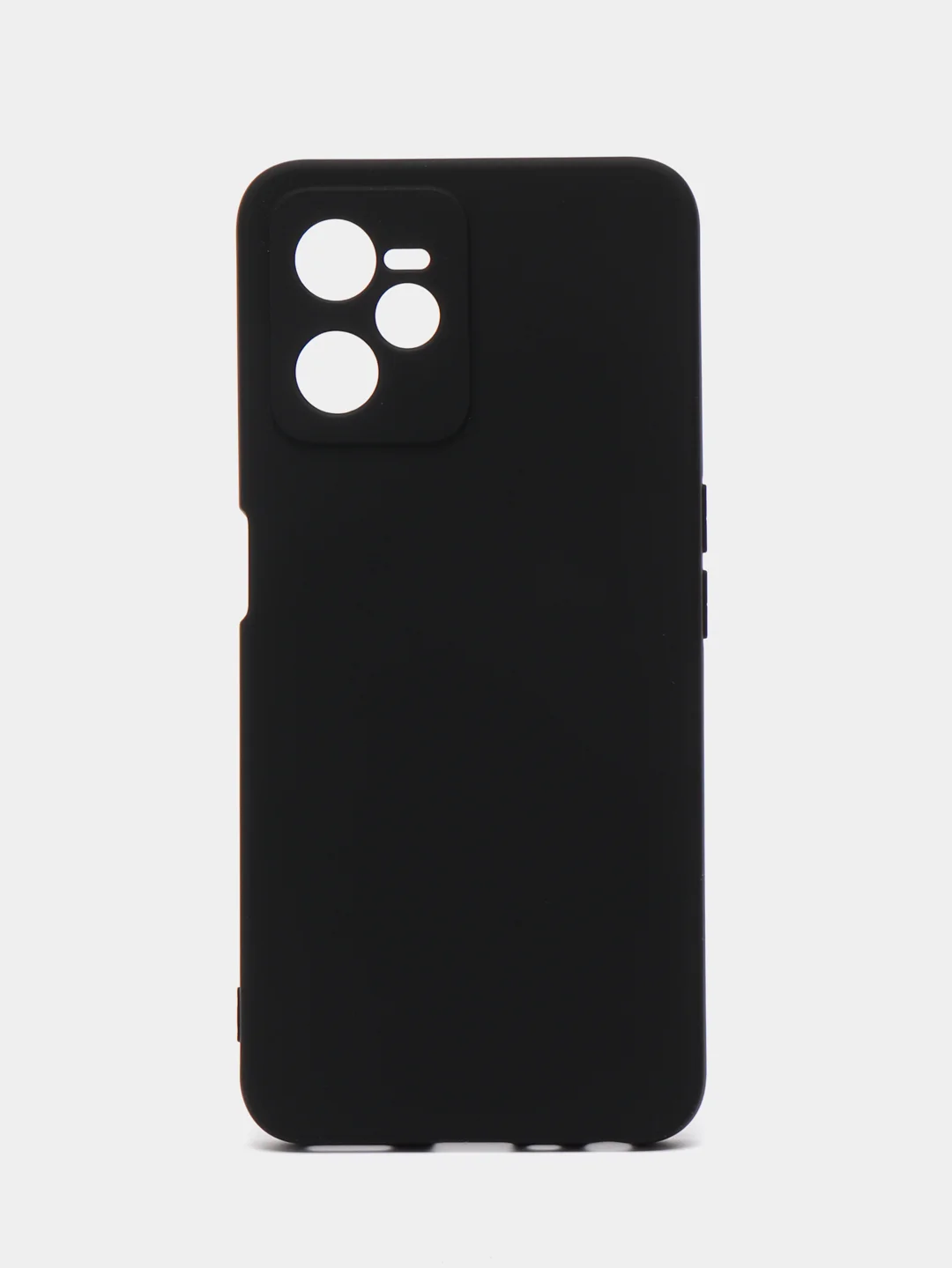 Черный чехол силиконовый для Realme C35 / Реалми С35 Silicone Cover
