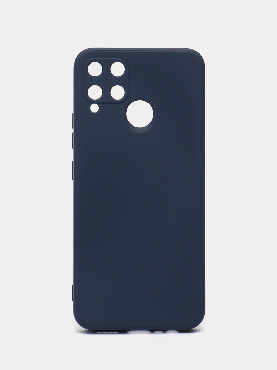 Темно-синий чехол силиконовый для Realme C15 / C25 / C25S / Реалми С15 / С25 Silicone Cover