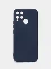 Темно-синий чехол силиконовый для Realme C15 / C25 / C25S / Реалми С15 / С25 Silicone Cover