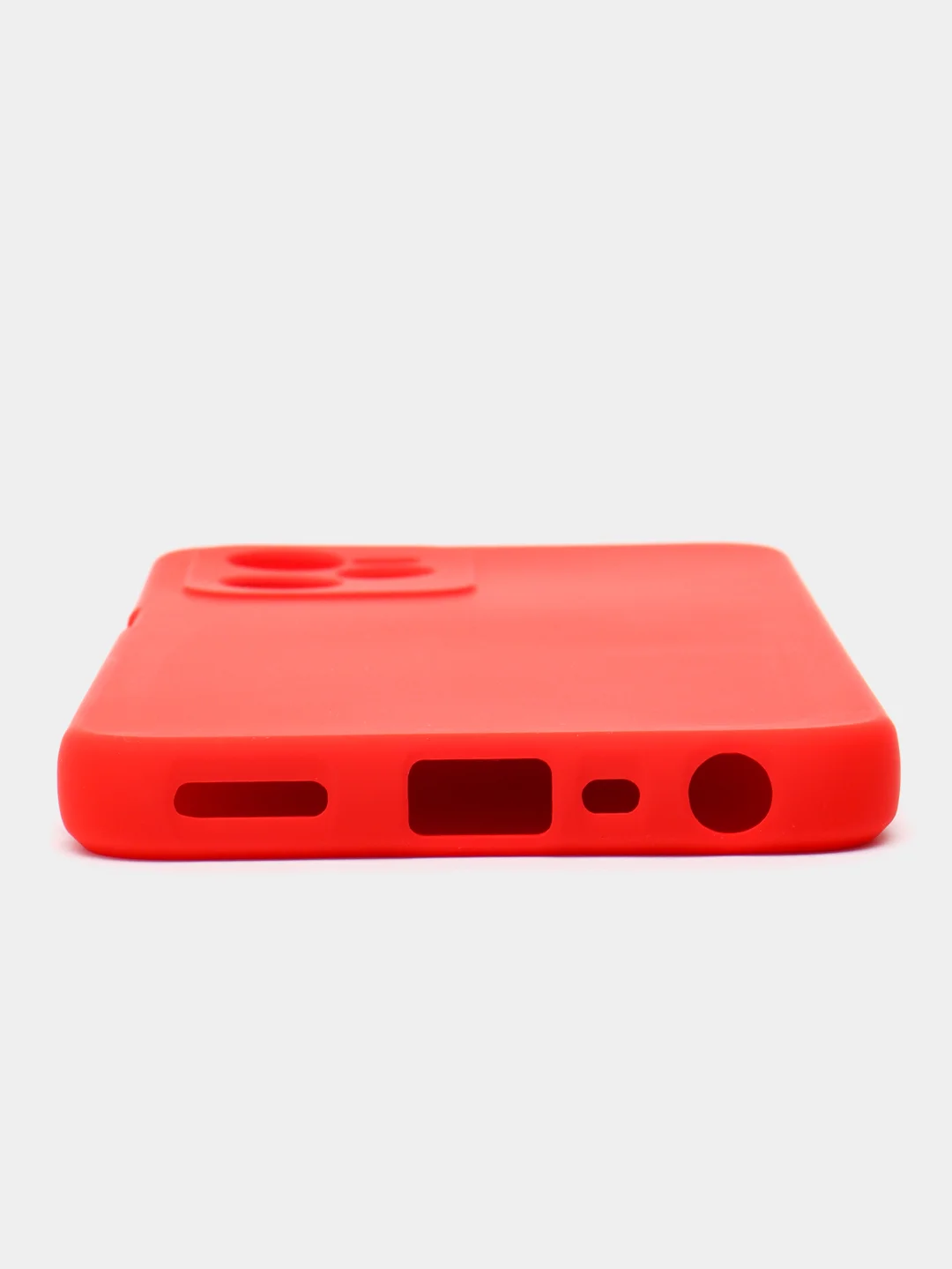 Красный чехол силиконовый для Realme C35 / Реалми С35 Silicone Cover