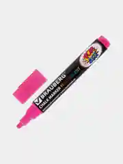 Маркеры меловые "POP-ART", НАБОР 6 ЦВЕТОВ, 5мм, стираемые, д/гладких поверхностей,BRAUBERG