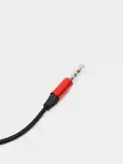Бордовый наушники с микрофоном Borofone с разъёмом 3.5 Jack