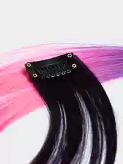 Черный прядь для волос
