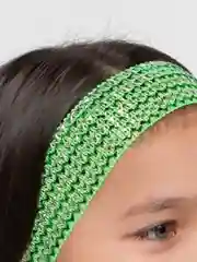 Зеленый повязка на голову