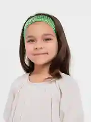Зеленый повязка на голову