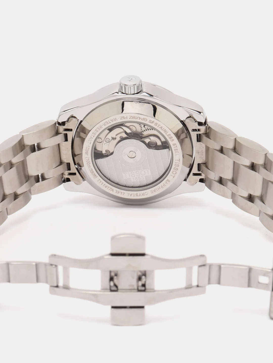 Белый часы механические Tissot