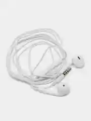 Белый наушники проводные hoco M1 Original Jack 3.5mm с микрофоном, 120 см