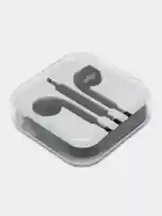Черный наушники проводные hoco M1 Original Jack 3.5mm с микрофоном, 120 см
