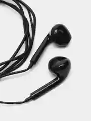 Черный наушники проводные hoco M1 Original Jack 3.5mm с микрофоном, 120 см