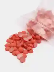 Коралловый матовые полубусины для рукоделия и бальных танцев