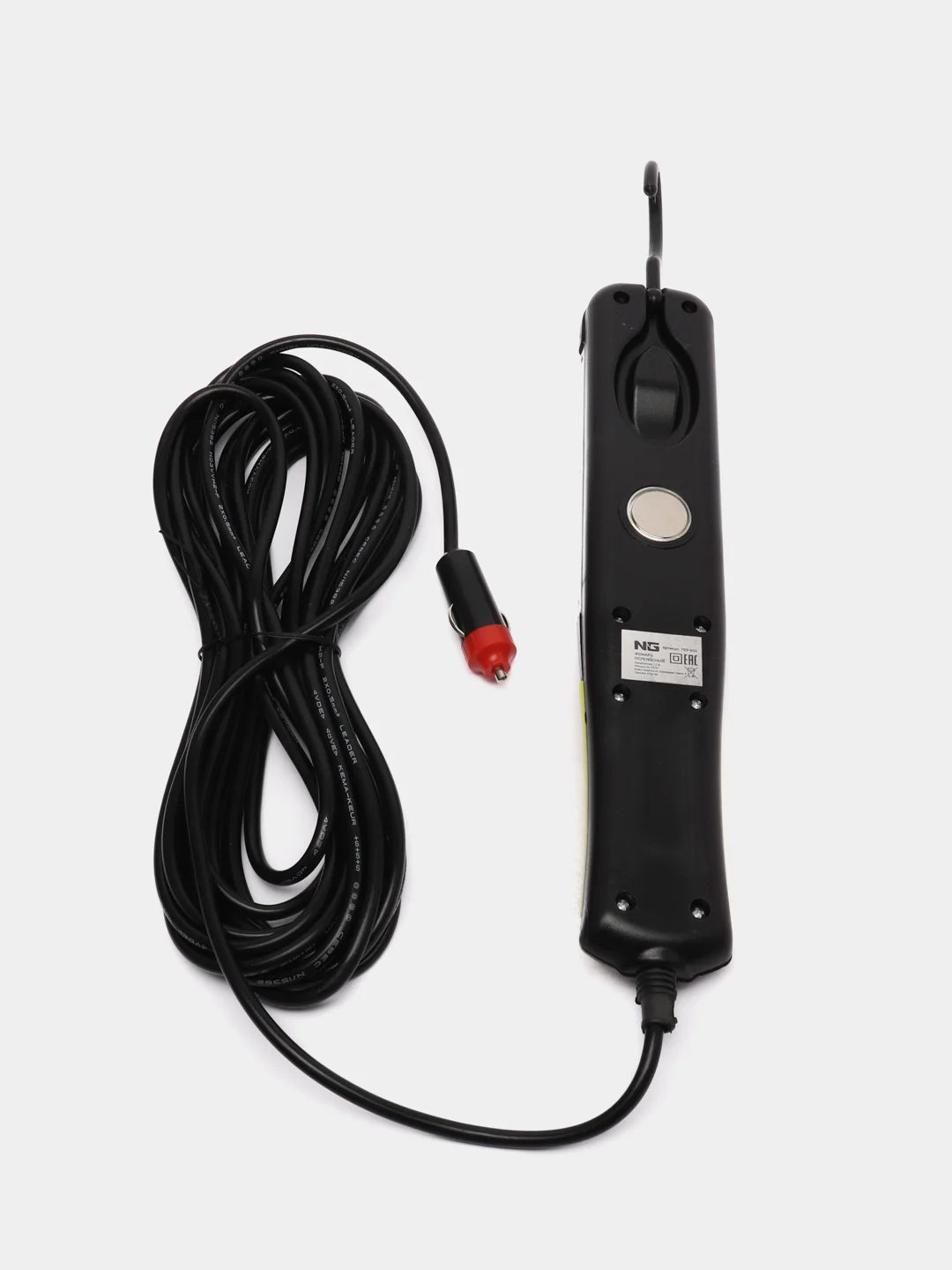 Фонарь переносной 12V, провод 8 м