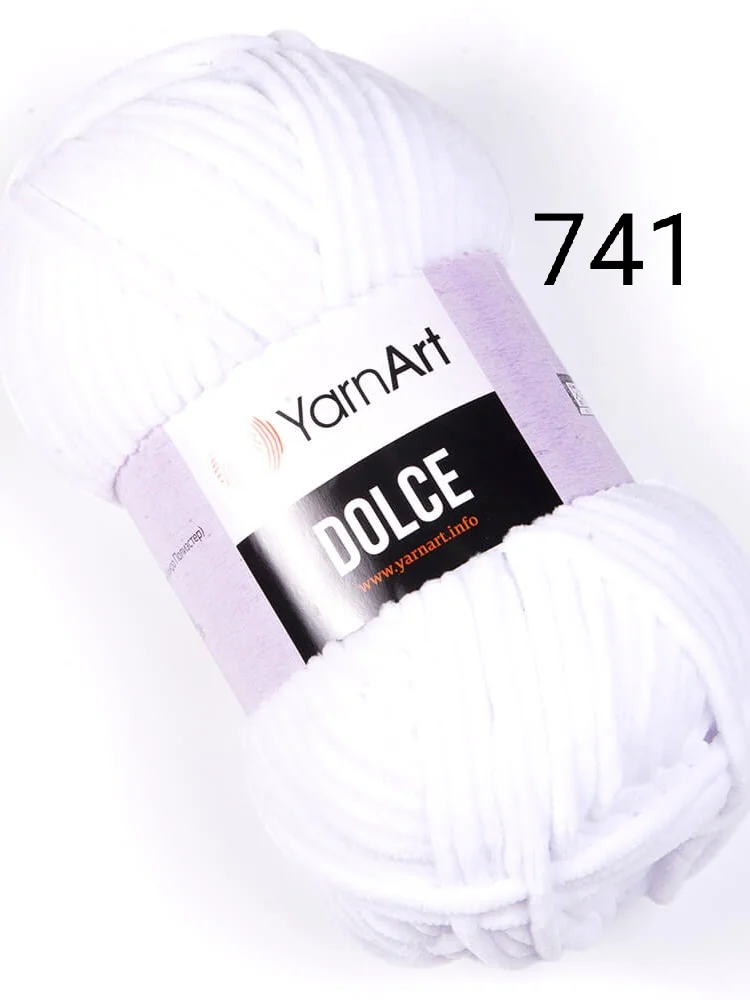 Пряжа плюшевая Yarnart Dolce, 100 г, 120 м