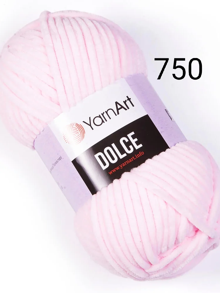Пряжа плюшевая Yarnart Dolce, 100 г, 120 м