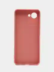 Пудровый чехол на Realme C30, с защитой камеры